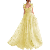Elegant Lace Beach Dress For Banquets