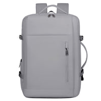 Outdoor Independent Shoe Storage Travel Backpack Oxford Cloth School Bag