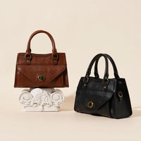 First Layer Leather One-shoulder Women's Bag All-match Solid Color Casual Crossbody