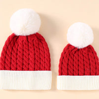 Men's And Women's Fashion Simple Christmas Knitted Hat