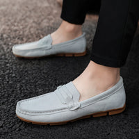 Slip-on Gommino Male Authentic Leather British Style Lazy Soft Sole Shoes
