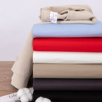 Drop Shoulder Sweater Water Soft Cotton Round Neck Solid Color Men And Women
