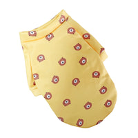 Pet Supplies Dog Fashion Thin Fleece Floral Sweater