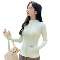 Ice Silk Sun Protection Clothing Women's Slim-fit UV-proof Tight Sports Jacket