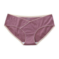 Seamless Cross One-piece Cotton Low Waist Pregnant Women Plus Size Pregnancy Safety Pants
