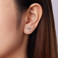 European And American Personalized Fashion S925 Sterling Silver Stud Earrings