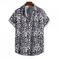 Summer New Plus Size Men's Casual Fashion 3D Digital Printing