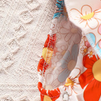 Floral Multicolor Sling Triangle Rompers