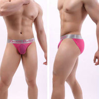 Men's Underwear Mesh Transparent T-back