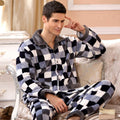 Fashion Men's Mink Flannel Home Service