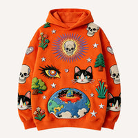 THe Lady's Quirky Personality-themed Pullover Jacket