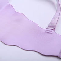 Women's Fashion Casual No Steel Ring Shells Gathered Bras
