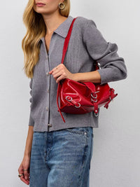 Women's V-neck Casual Fashionable Knitted Cardigan