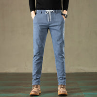 Loose Straight Casual Pants Stretch Sports Trousers