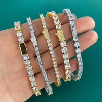 Stainless Steel Titanium Steel Zircon Bracelet