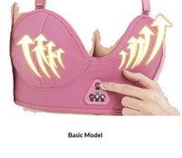 Wireless Vibrating Breast Massage Device With Heat Therapy For Bras
