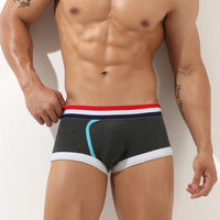 Men's Personalized Pouch Fashionable And Comfortable Cotton Boxer Briefs