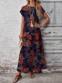 Women's Fashionable Casual Dress With Digital Print