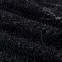 American Washed Old Lightning Crack Jeans