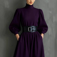 Affordable Luxury Purple Dress A Niche Elegant Gown