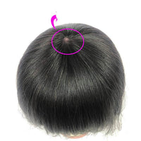 Human Hair Bob Wig Headgear Woven Top Heart Is Natural And Realistic