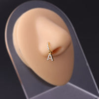 8mm Micro-Pave Cubic Zirconia 26-Letter Pendant