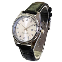Business Leather Strap Classic Oyster Watch