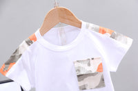 Boys' Casual Children's Children's Clothing Casual Short-sleeved Shorts