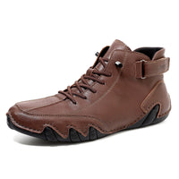 Plus Size Octopus Men's High-top Martin Boots Spring And Summer Men's Casual Ankle Boots TEMU Xi Yin