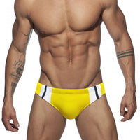 Men's Simplicity Color Matching Swim Briefs