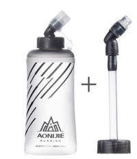 Sports Soft Water Bottle TPU Silicone Mouthpiece Water Bag