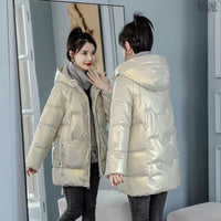 Winter Loose Thick Hooded Down Cotton