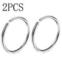 Stainless Steel Round Nose Nail Body Puncture Hypoallergenic