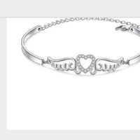 Wings Stainless Steel Bracelet Alloy Cartoon
