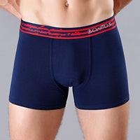 Men's Fashion Simple Cotton Boxer Shorts