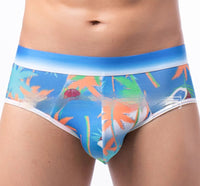 Men's Briefs Printed Breathable Mesh Digital Printing