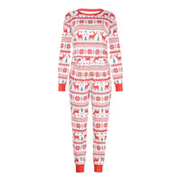 Printed Long-sleeved Casual Parent-child Suit