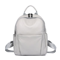 Stylish And Versatile Womens First-Layer Cowhide Backpack