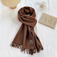 Women's Korean-style All-match Monochrome Scarf