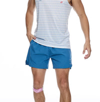 Running Shorts Laser Punching Stitching Four-sided Stretch Men's Summer Training Breathable