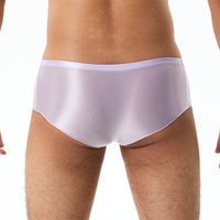 Thin Transparent Highly-elastic Plus Size Men's Low Waist Panties