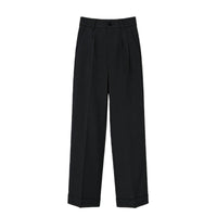 Women's SpringAutumn Straight-Cut Casual Pants