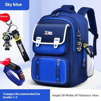 Schoolbag Boy Elementary School Students Three Four To Six Grade