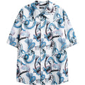 Men's Full Printed Graffiti Printing Shirt