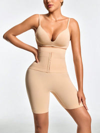 Adjustable 3-Level Closure Shapewear Shorts - Tummy & Waist Control With Natural Butt-Lift