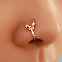 Perforation-free U-shaped Animal Nose Clip