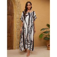 Long Dress Beach Swimsuit Bikini Cover-up Robe For Women