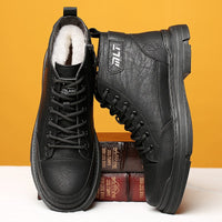 Vintage Plush Thickened Martin Boots