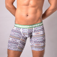 Men's Fashion Print Cotton Boxer Shorts