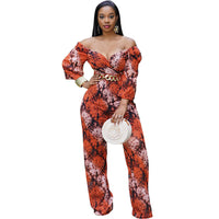 Fashion Sexy One-Shoulder Jumpsuit